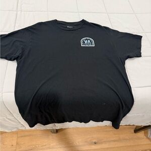 RVCA Black Short Sleeve Tee
